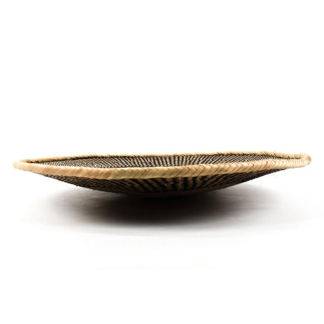 African Early 20th Century Tonga Binga Basket 23 Inch For Sale - Image 3 of 7