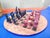 Black Terracotta Chess Sets, 1970s, Set of 33 For Sale - Image 8 of 9