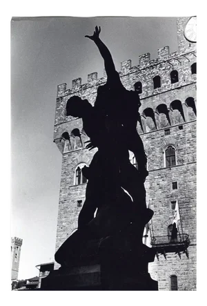 Florence Italy Ponte Vecchio, 1954