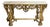 20th Century Baroque Carved Console Table with Mirror & Alabaster, 1970s For Sale