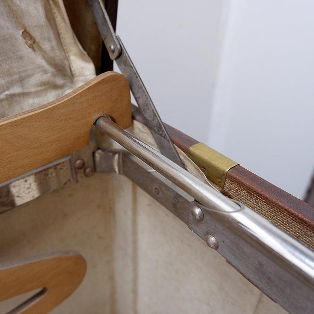 Antique Travel Trunk, 1930 For Sale - Image 14 of 16