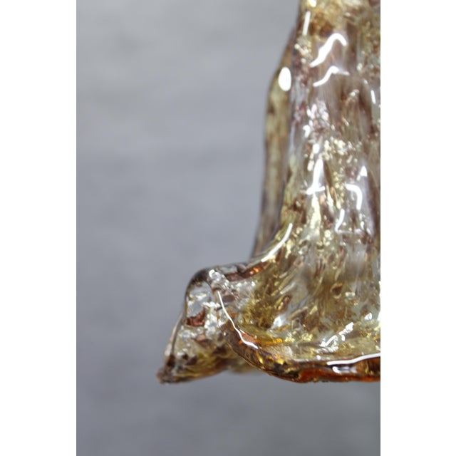 Large Murano Glass Pendant Light, Italy, 1980s For Sale - Image 6 of 12