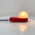 Postmodern Red Farstar Table Lamp by Adalberto Dal Lago for Francesconi, 1970s For Sale - Image 3 of 9