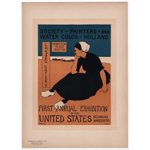 Charles h. Woodbury (1864-1940) society of painters in water color of holland year of ideation: 1895 year of printing:...