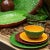 Contemporary Bordallo Pinheiro Amazonia Fruit / Dessert Plate, Set of 4 For Sale - Image 3 of 5