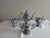 High quality Pairpoint Mfg. quadruple plate silver service set. Art Nouveau scroll design style with flowing lines,...