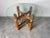 Mid-Century Modern Vintage Coastal Rattan Dining Table With Round Glass Top/ Sold For Sale - Image 3 of 12