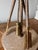 Metal Mid 20th Century French Arrow & Tassel Lamps on Travertine Bases With Original Fabric Shades-a Pair For Sale - Image 7 of 12