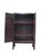 Brown Large 87" Tall Antique Chinese Cabinet W 2 Shelves For Sale - Image 8 of 10