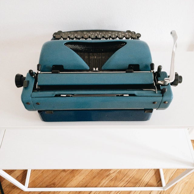 Qwertz Typewriter from Rheinmetall, 1960s For Sale - Image 14 of 16
