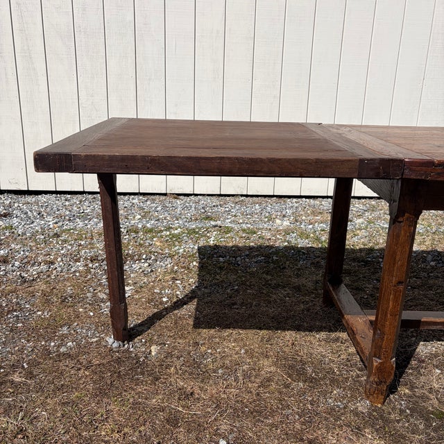 Antique French Very Large Farm Table Dining Table From Provence For Sale - Image 17 of 18