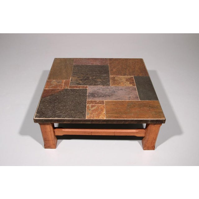 Norwegian Slate Coffee Table from the Mountains of Otta, 1960s For Sale - Image 11 of 11