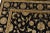 Textile Agra Rug 10'2'' X 14'2'' Black Wool/Silk Traditional Hand-Knotted Carpet For Sale - Image 7 of 15