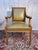 Wood Louis XVI Style Leather Office Chair For Sale - Image 7 of 7