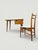 1950s Mid-Century Italian Desk and Chair with Suspended Bookcase in the style of Gio Ponti, 1950, Set of 3 For Sale - Image 5 of 18
