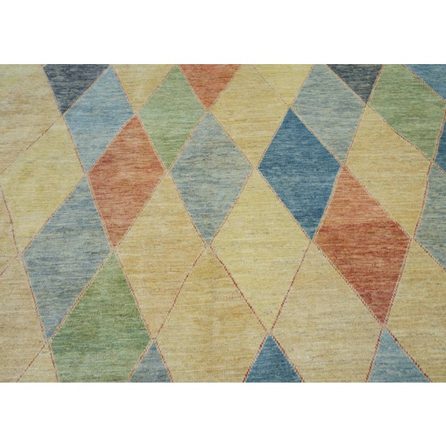 Turkish Oushak Rug 12'2" x 15'4" #18579 For Sale In Houston - Image 6 of 8