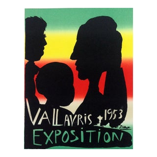 Picasso Lithograph 69 Expo Vallauris 1953 For Sale