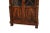 Traditional 1960s Superb Quality Painted Faux Rosewood China Cabinet, 2 Side by Side Doors, For Sale - Image 3 of 7