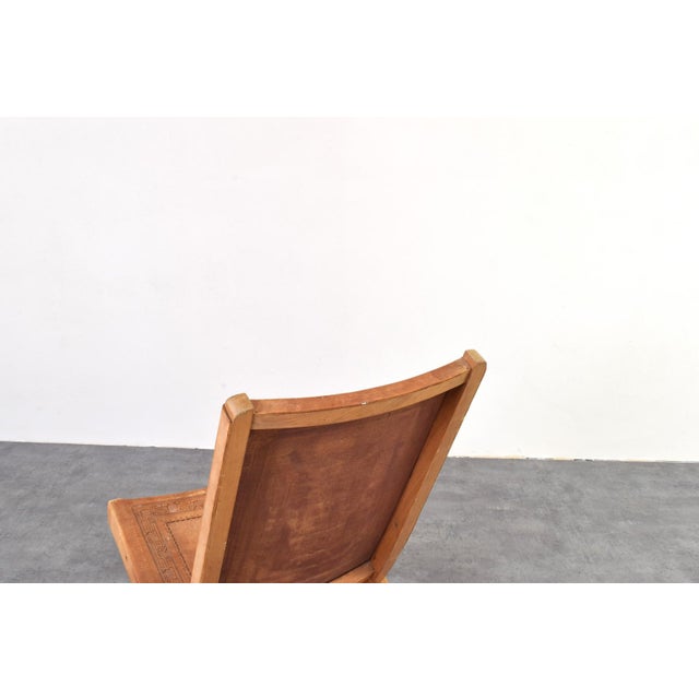 Folding Chair by Ángel Pazmiño for Muebles de Estilo, 1960s For Sale - Image 10 of 11