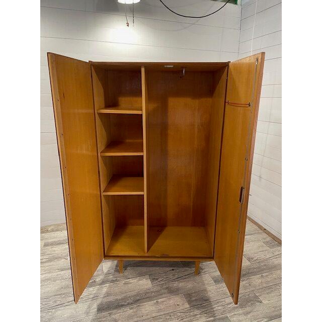 Vintage Two Door Closet from Kralovsky Chmlec, 1970s For Sale - Image 7 of 11