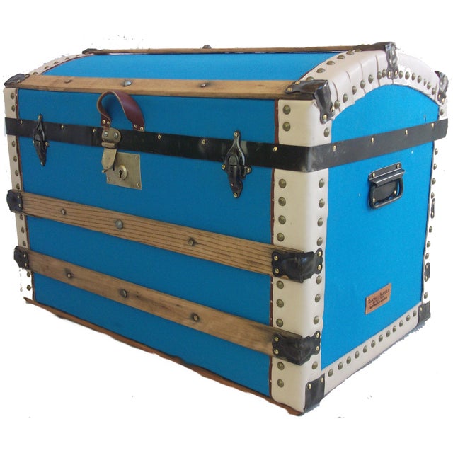 Antique Ladies Trunk Chairish