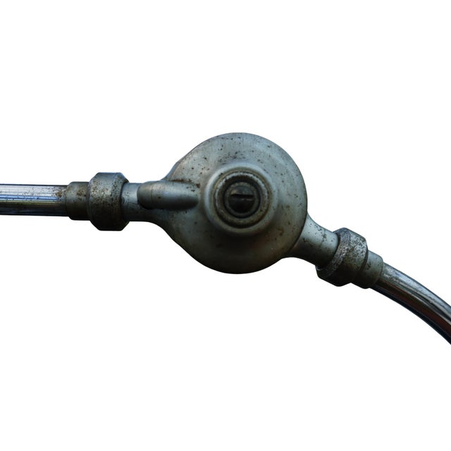 1930s Vintage Industrial Triplex Pendulum Clamp Lamp by Johan Petter Johansson for Asea, Sweden, 1930s For Sale - Image 5 of 12