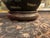 Vintage Japanese Famille Noire Black Porcelain Table Lamps - Hand Painted - a Pair For Sale - Image 9 of 9