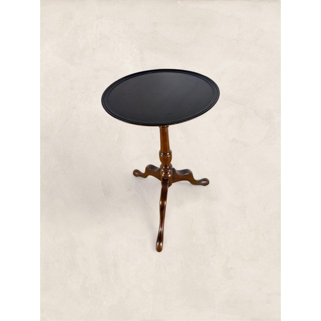 Antique English Mahogany Wine Table For Sale - Image 4 of 7