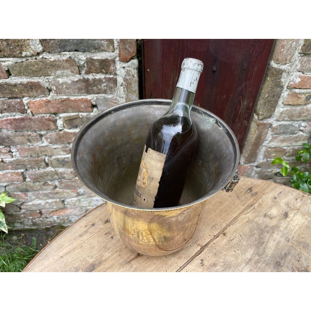 1960s French Champagne Cooler Wine Cooler Horses by Louis Roederer, 1960s For Sale - Image 5 of 14