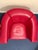Pair of B&b Italia Tulip Chairs in Red Leather For Sale - Image 9 of 9