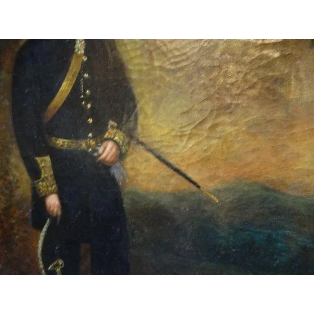 Brown Alexander Melville Portrait of a Mexican Officer C 1865 For Sale - Image 8 of 13