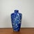 Mid-Century Modern Blown Glass Vase with Cobalt Blue and White Speckled Effect, 1960s For Sale - Image 3 of 9