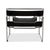 Wassily Chair Leather Armchair Black Chair by Marcel Breuer for Knoll Inc. For Sale - Image 10 of 13