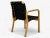 Alvar Aalto, Birch, Rattan, Black Linen Webbing, Armchairs, Finland, 1980s For Sale - Image 10 of 14