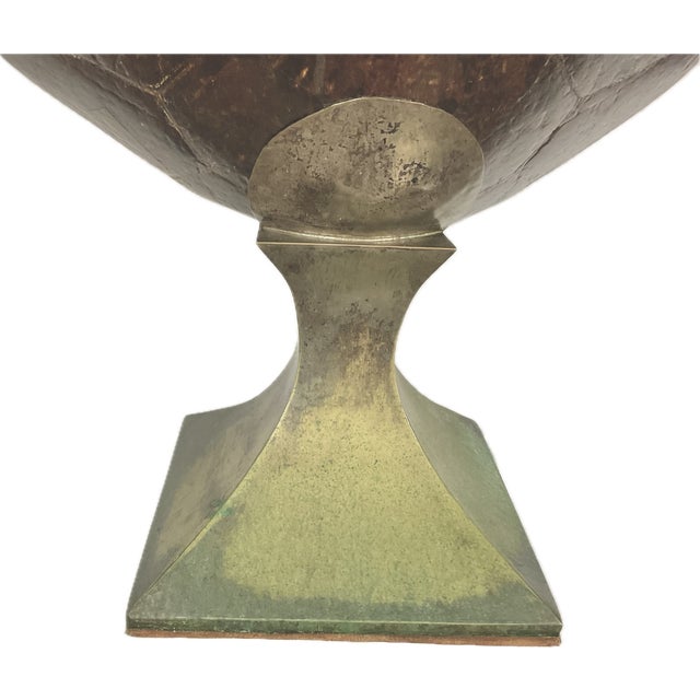 Monumental Natural Antique Turtle Carapace Shell Lamp For Sale - Image 10 of 15