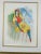 Itzchak Tarkay Watercolor Painting "Vintage Fashion" Signed Framed For Sale - Image 4 of 9