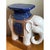 Ceramic Vintage Glazed Ceramic Elephant Low Stool For Sale - Image 7 of 12