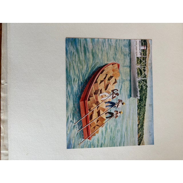 1940s Original Pair of Clarence Holbrook Carter Paintings, Framed For Sale - Image 11 of 12