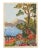 Mid-Century 50s Amalfi Coast Landscape Outsider Folk Art Water Color Painting For Sale In San Diego - Image 6 of 6