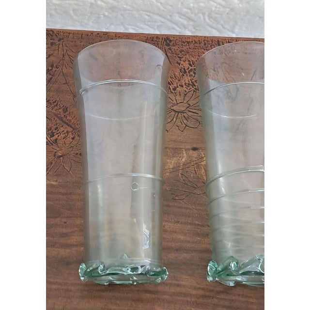 Pair of Early Glass Beakers, 17th Century. For Sale - Image 6 of 8