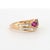 18k Yellow Gold Ring With 0.29ct Ruby & 0.31ct Diamond Accents For Sale - Image 15 of 18