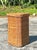 Vintage Coastal Braided Rattan Pedestal For Sale In West Palm - Image 6 of 7