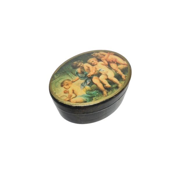 Japanese Lacquerware Box, 1950s For Sale - Image 10 of 11