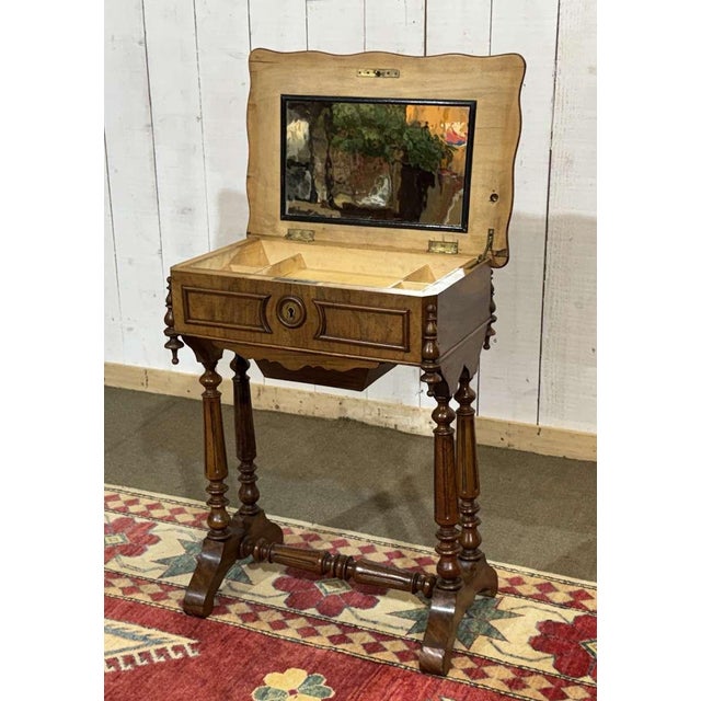 19th Century Walnut Dressing Table For Sale - Image 18 of 18