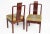 Set of Antique Chinese Style Mahogany Chairs For Sale - Image 3 of 10
