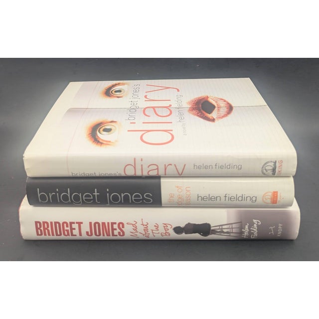 Contemporary First Editions of Helen Fielding's Bridget Jones Novels, Set of 3 For Sale - Image 3 of 9