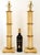 Art Deco Lamp Pair Italian Rialto Marble For Sale - Image 3 of 11
