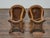 A refined pair of 19th-century English Regency walnut tables, blending sculptural elegance with timeless craftsmanship....