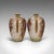 1950s English Ceramic Decorative Vessel Hand Painted Wine Amphora - A Pair For Sale - Image 6 of 13