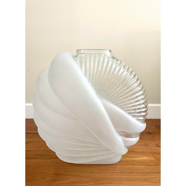 Art Deco Art Deco Balos Glass Vase For Sale - Image 3 of 6